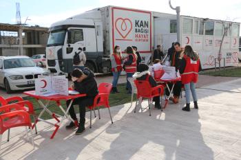 Türk Kızılay'ı ve Genç Kızılay Topluluğumuz işbirliği ile "Kan Bağışı Kampanyası" Düzenlendi 
