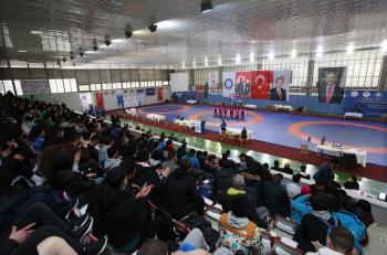 Türkiye Üniversiteler Ünilig Güreş Şampiyonası’nda Üniversitemizi Öğrencimiz Mücahit Yeter Başarıyla Temsil Etti