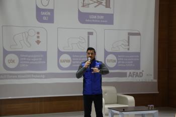 AFAD Acil Durum ve Eğitim Tatbikatı Yapıldı