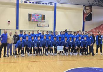 Üniversitemiz Futbol ve Basketbol Takımları TÜSF Bölgesel Lig Müsabakalarına Hazır