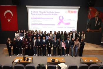 Kadına Yönelik Şiddete Karşı Toplumsal Duyarlılık Paneli Gerçekleştirildi