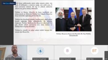 Kafkasya Araştırmaları Topluluğumuzca “Geçmişten Günümüze Türkiye-Ukrayna Diplomatik İlişkileri ve Ukrayna-Rusya Krizinde Türkiye'nin Tutumu” Söyleşisi Düzenlendi